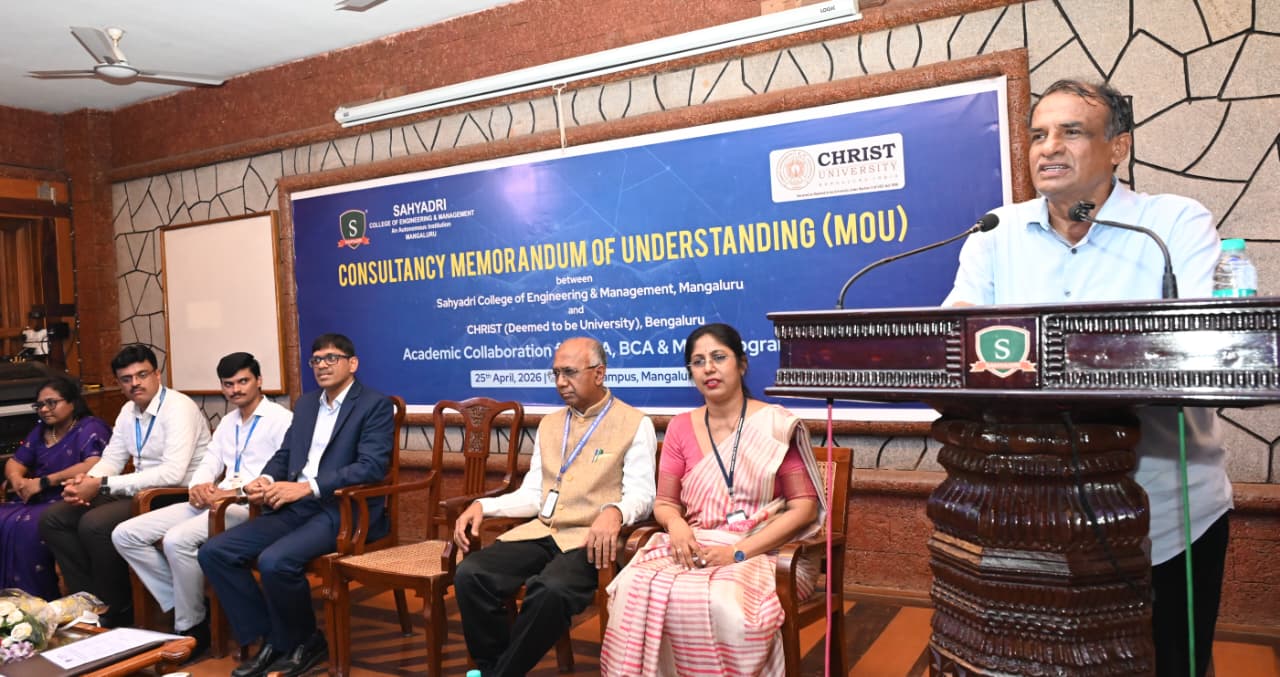 Sahyadri MoU with Christ 03