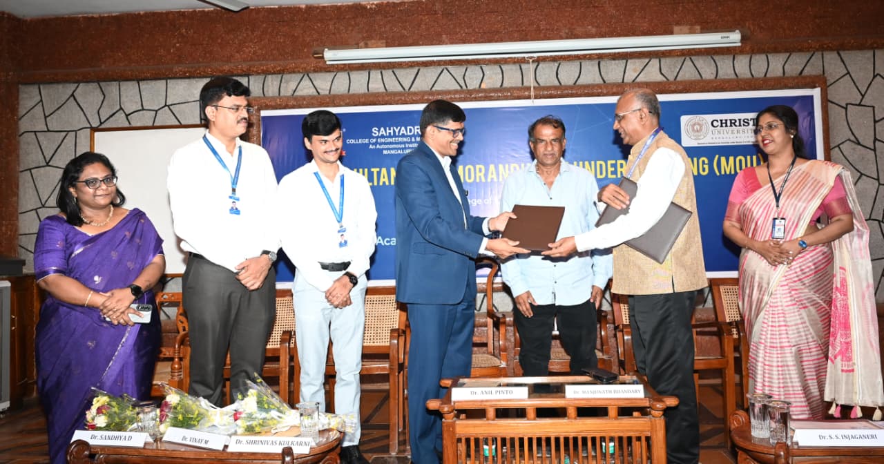 Sahyadri MoU with Christ 04